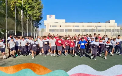 El Colegio Gaudem corre por la investigación de la leucemia infantil